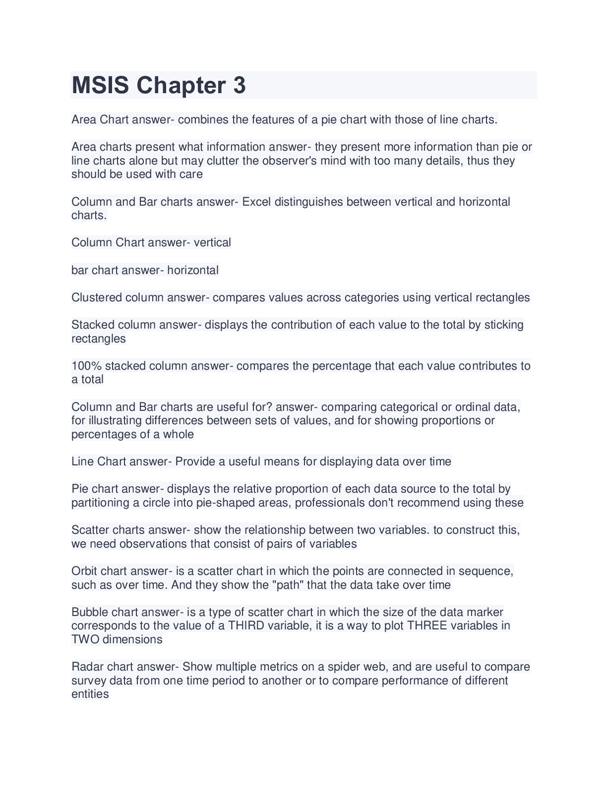 MSIS Chapter 3 Scholarfriends